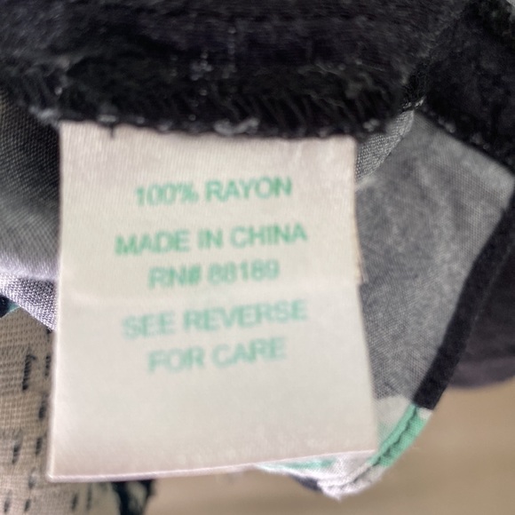 Lilly Pulitzer Elexa Palm Crazy Printed Rayon Tunic Shift Shirt Dress - 2 - Picture 11 of 13